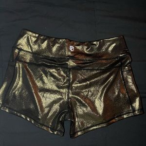 Born primitive GOLD shorts
